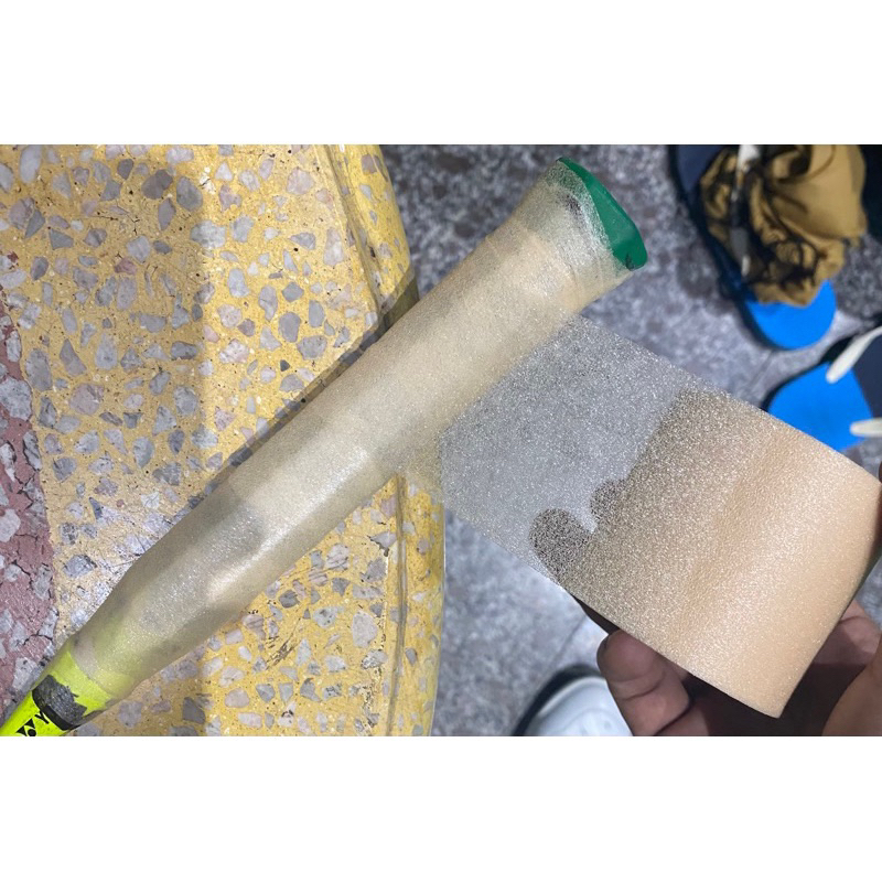 Quấn cốt cán vợt cầu lông tennis băng xốp cotton pu tự dính bảo vệ khuỷ tay chân mai lê sport