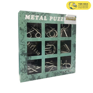 Đồ Chơi Trí Tuệ - Giải Mã 9 Hình Cast Puzzle - 3009 - Combo 3 Cấp Độ Hack Não Mạnh