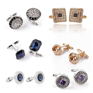 Cufflink măng-set khuy cài tay áo sơ mi nam thời trang nam phong cách lịch lãm, công sở, chú rể, sang trọng