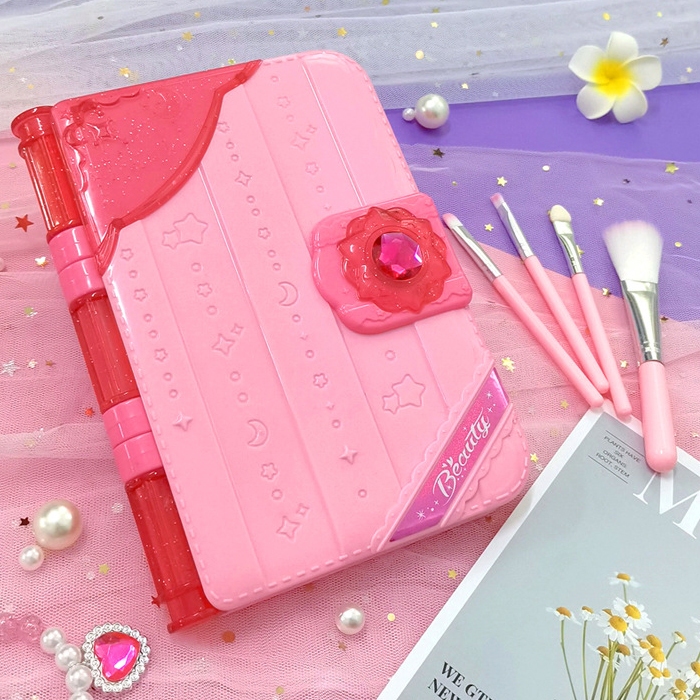 Bộ đồ chơi mô phỏng bàn trang điểm nhiều màu cho bé - Sản phẩm an toàn không độc hại cho da bé Kids Makeup Set Non Toxic