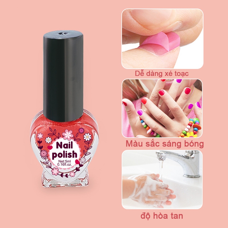 Bộ đồ chơi mô phỏng bàn trang điểm nhiều màu cho bé - Sản phẩm an toàn không độc hại cho da bé Kids Makeup Set Non Toxic