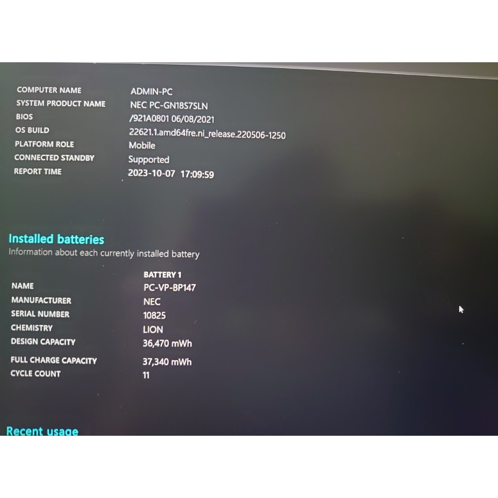 Laptop NEC LAVIE Direct N12  Core i5 1130G7 / 8GB / 512GB - laptop siêu gọn,nhẹ cấu hình tốt