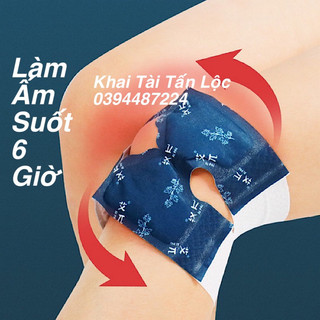 Miếng dán tự làm nóng thảo dược , hỗ trợ người đau nhức khớp gối