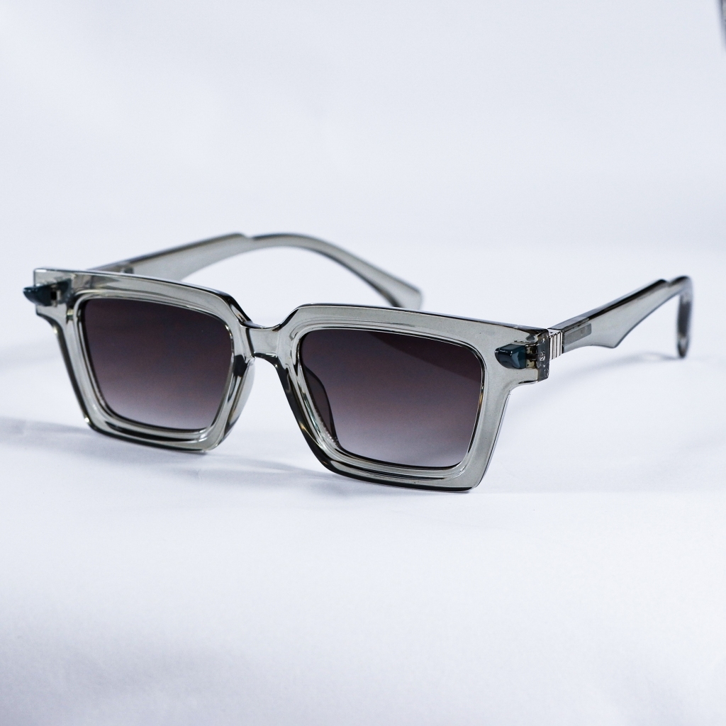 Kính  KUBORAUM Maske Q2 Mẫu mới càng nhíp gọng vuông nam nữ chống tia UV