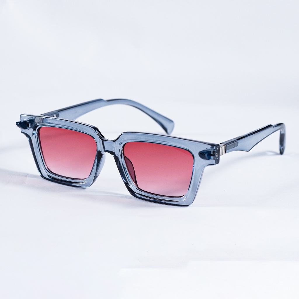 Kính  KUBORAUM Maske Q2 Mẫu mới càng nhíp gọng vuông nam nữ chống tia UV