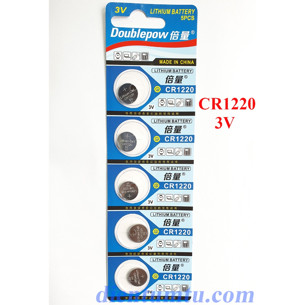 Pin CMOS CR927 CR1616 CR1220 CR1632 CR2016 CR2025 CR2032 CR2450 - Lithium 3V - Hàng Tốt