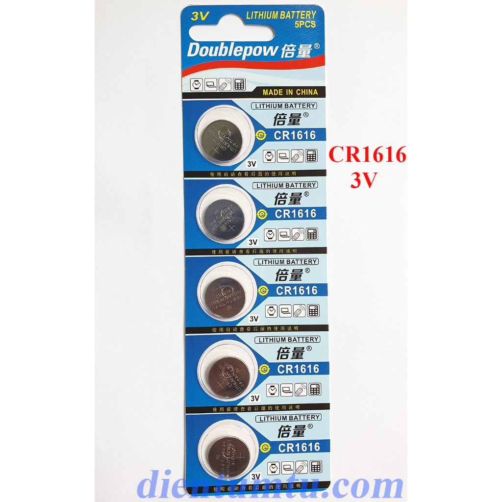 Pin CMOS CR927 CR1616 CR1220 CR1632 CR2016 CR2025 CR2032 CR2450 - Lithium 3V - Hàng Tốt