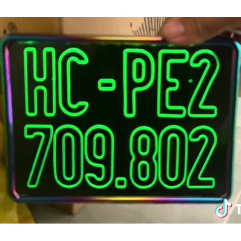 Led biển số xe. led sáng trang trí xe theo yêu cầu