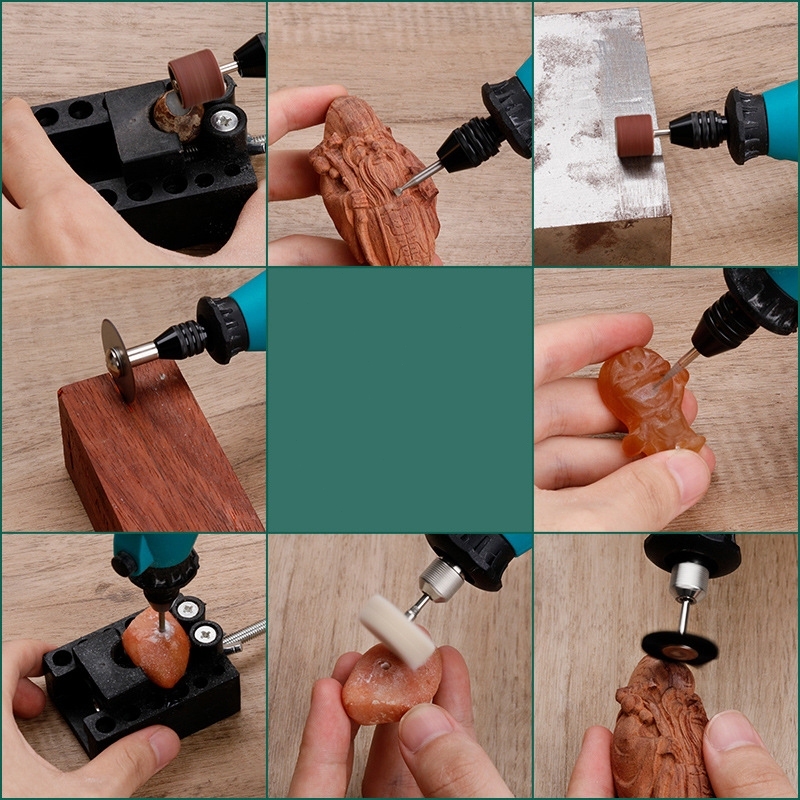 Máy mài khắc mini cầm tay cao cấp, bút khắc đa năng, mũi khoan, mài đánh bóng-mini máy đánh bóng