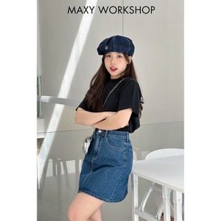 Áo thun nữ cổ tròn Basic Tee Maxy Workshop