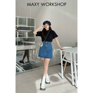 Áo thun nữ cổ tròn Basic Tee Maxy Workshop