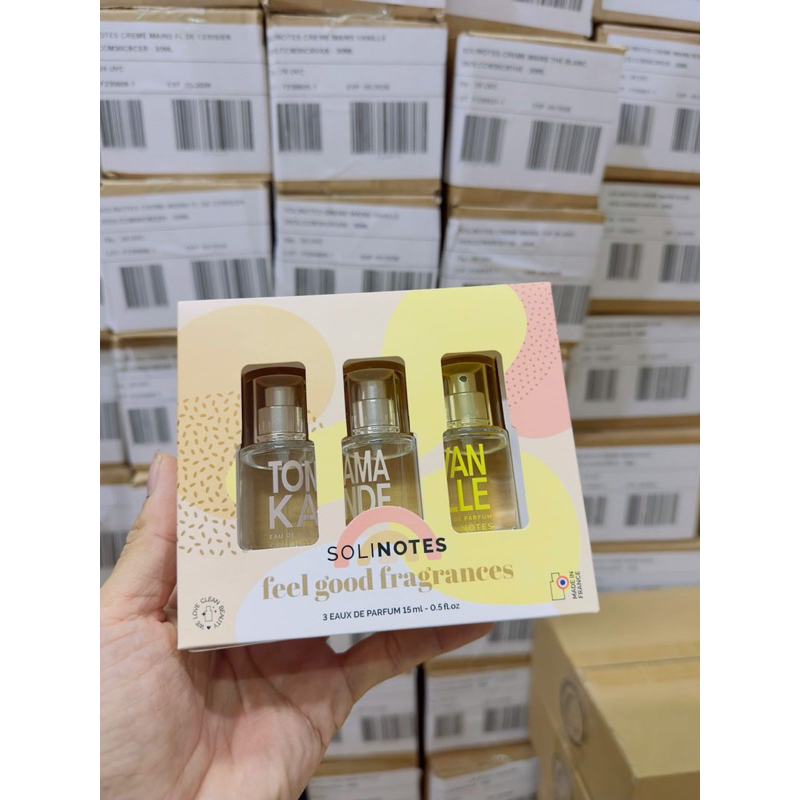 Nước hoa Unisex Solinotes Vanille hương ấm áp, gợi cảm- The Blanc hương hoa tươi mát, thanh lịch trẻ trung lưu hương 8h