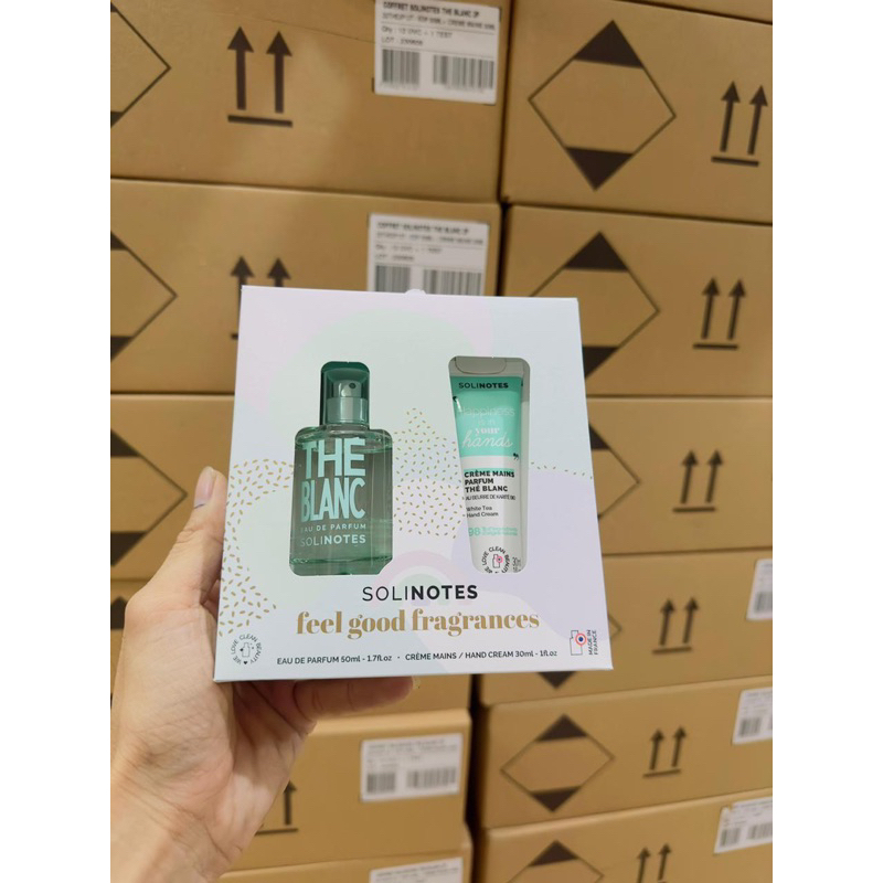 Nước hoa Unisex Solinotes Vanille hương ấm áp, gợi cảm- The Blanc hương hoa tươi mát, thanh lịch trẻ trung lưu hương 8h