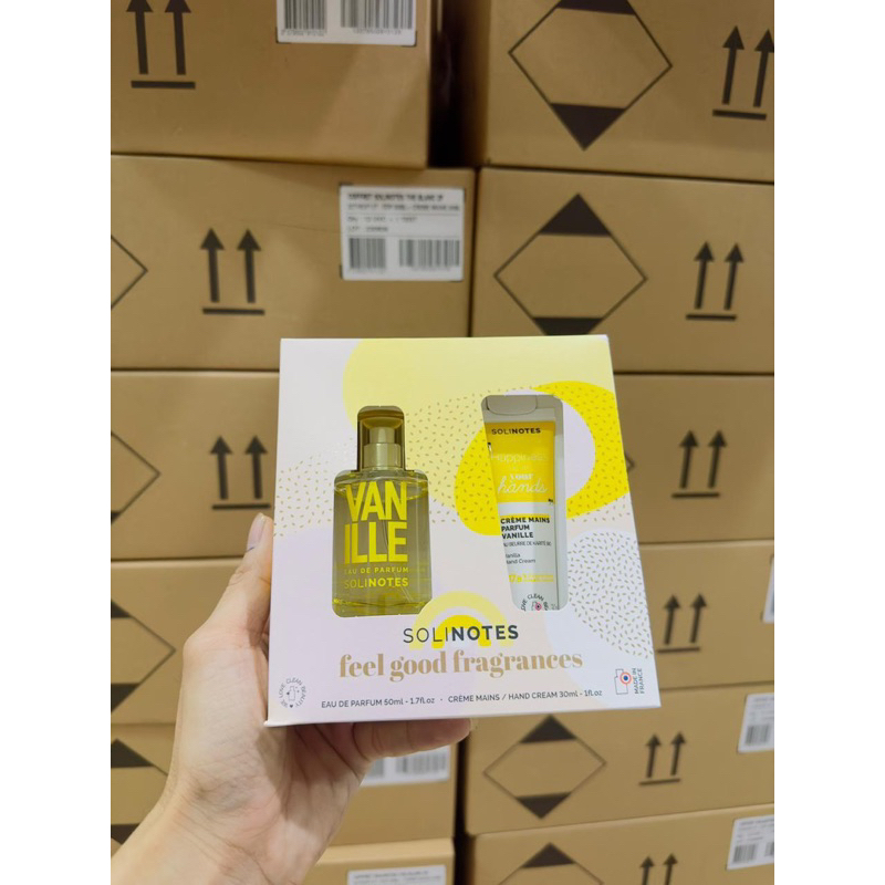 Nước hoa Unisex Solinotes Vanille hương ấm áp, gợi cảm- The Blanc hương hoa tươi mát, thanh lịch trẻ trung lưu hương 8h