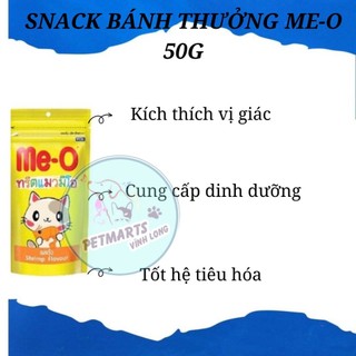 Snack bánh thưởng cho mèo MeO Thái Lan 50g