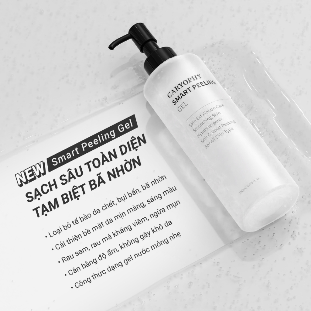 Gel tẩy tế bào da ngăn ngừa mụn Caryophy Smart Peeling Gel 250ml