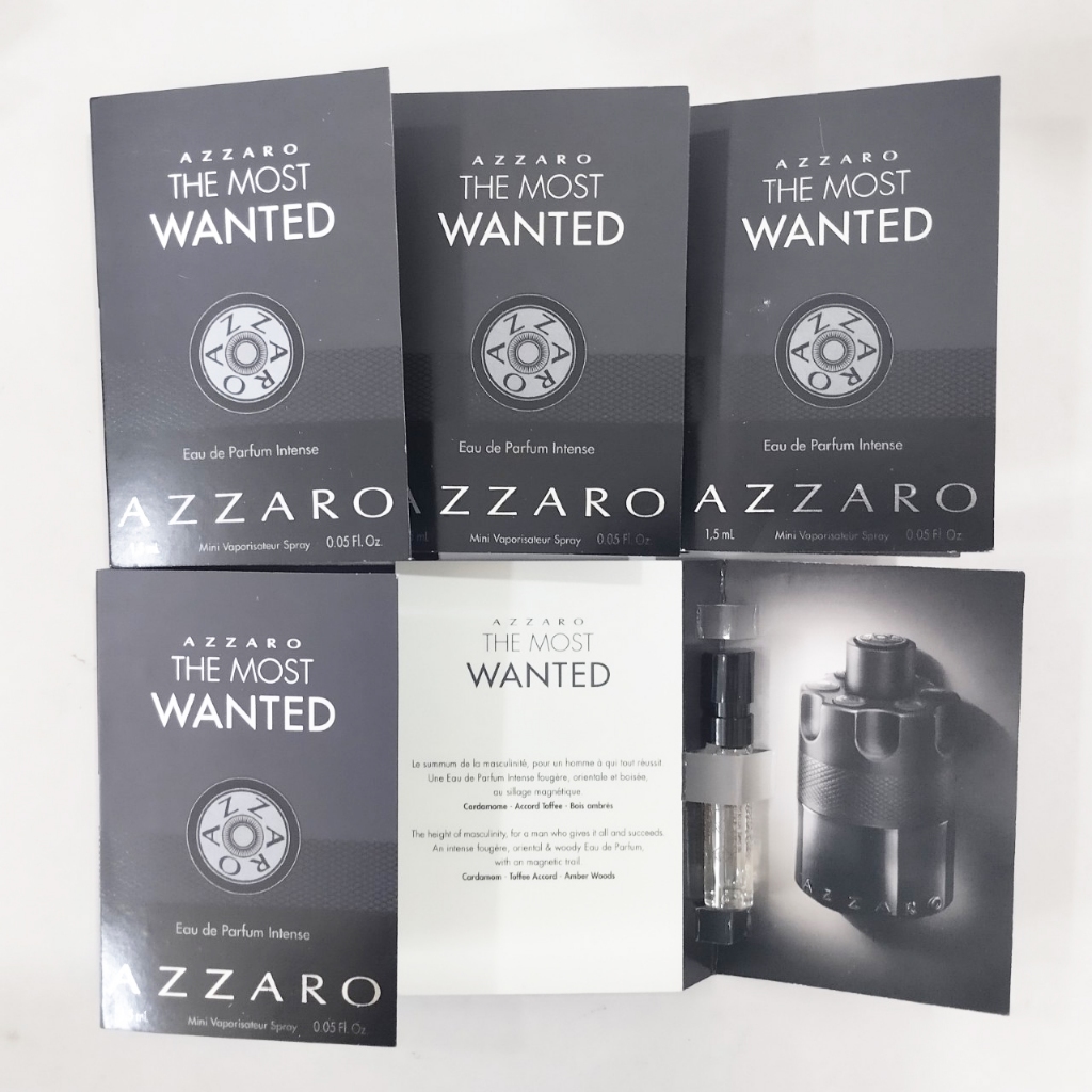 Mẫu thử Vial nước hoa Azzaro The Most Wanted EDP Intense