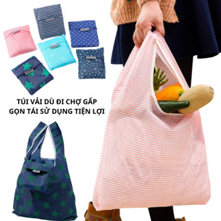 Túi đựng đồ mua sắm gấp gọn du lịch tiện lợi