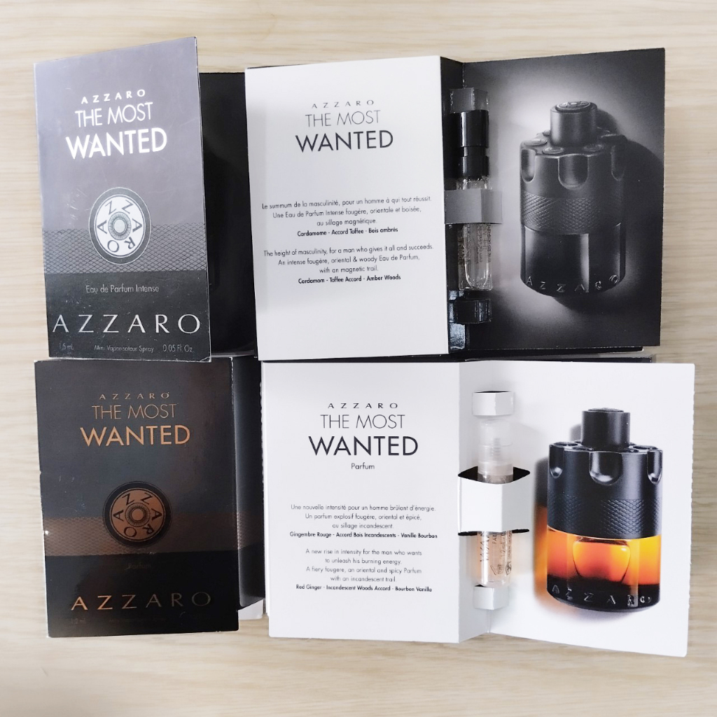 Vial Nước hoa chính hãng Azzaro The Most Wanted EDP Intense