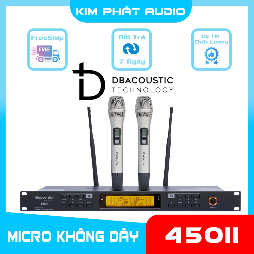 Micro Không Dây dBacoustic 450II