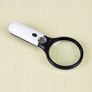 Kính lúp cầm tay có đèn đọc sách báo, sửa chữa...