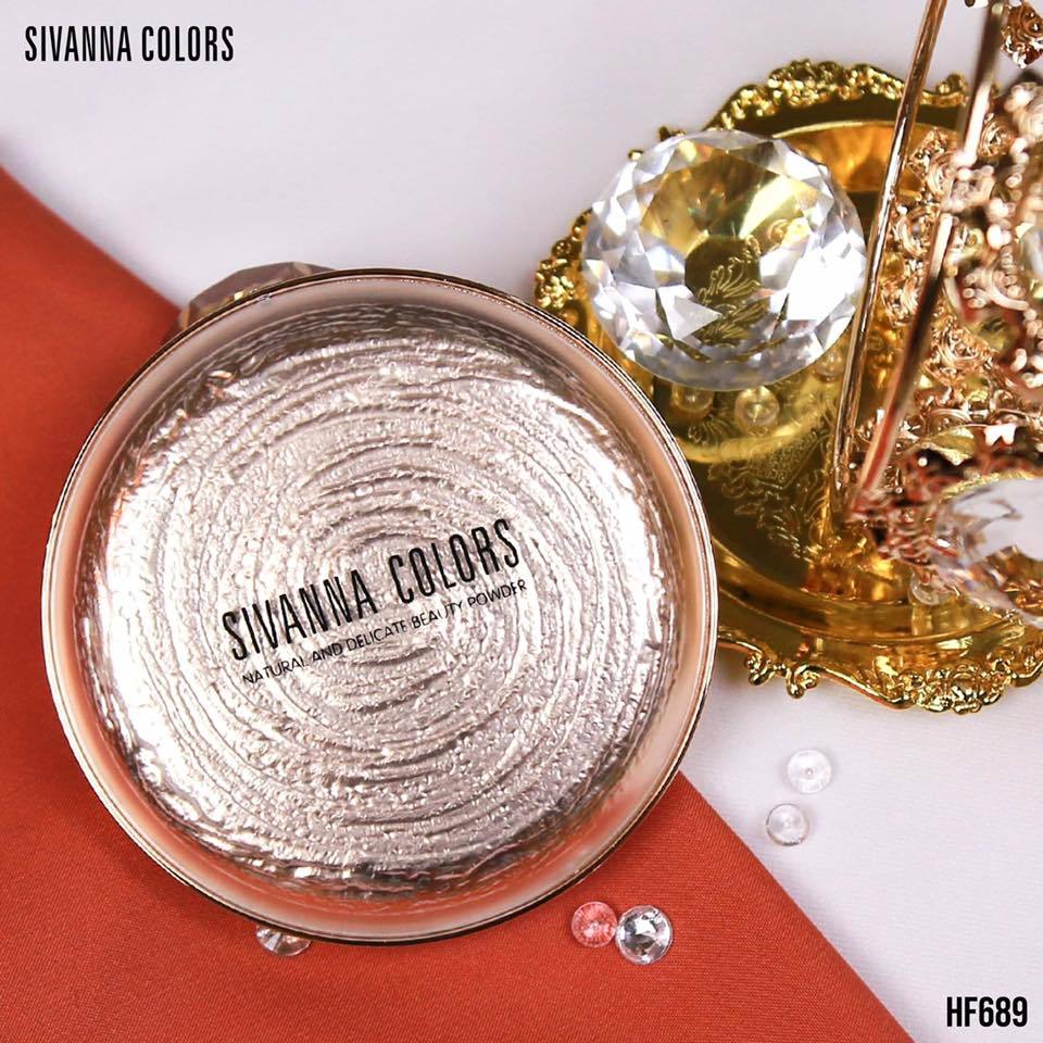 Phấn Phủ Siêu Mịn Sivanna Colors Natural And Delicate Beauty Power HF689