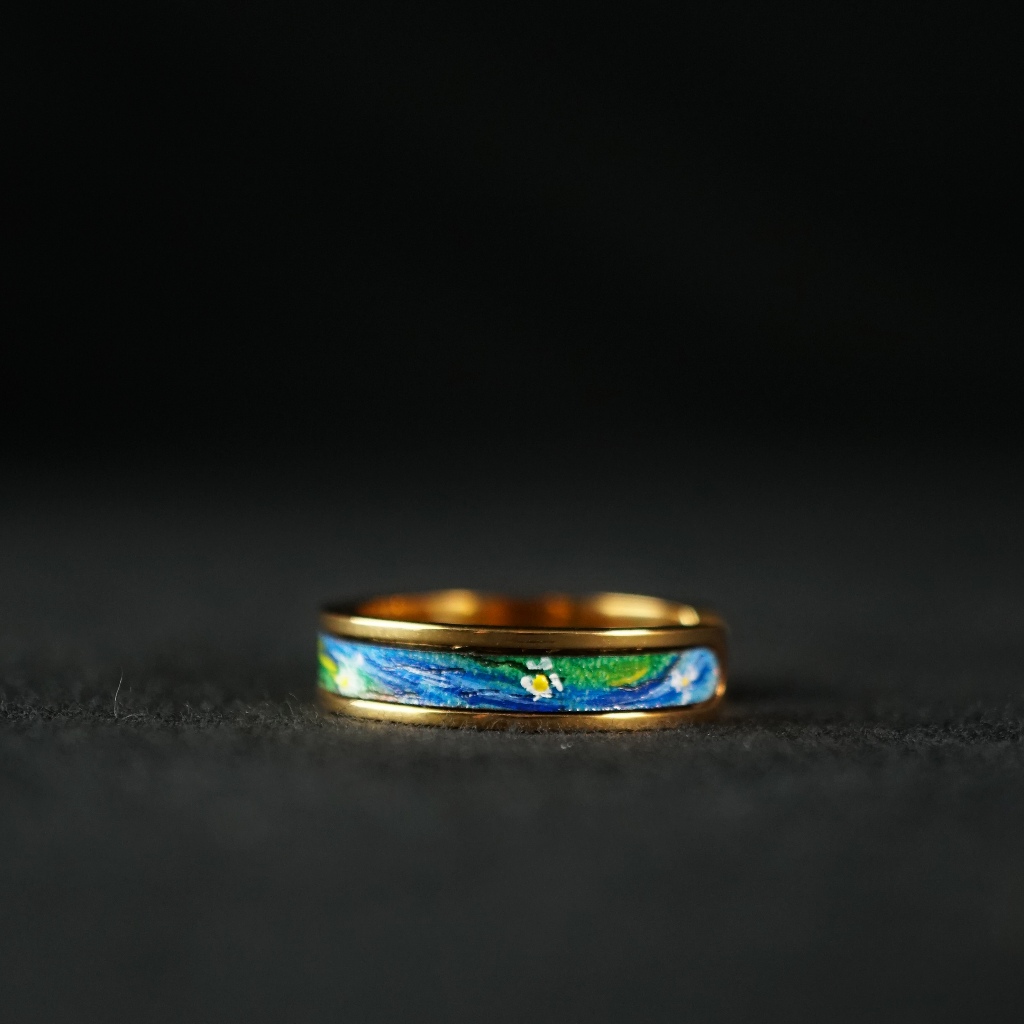 Nhẫn Water Lilies phiên bản Vàng