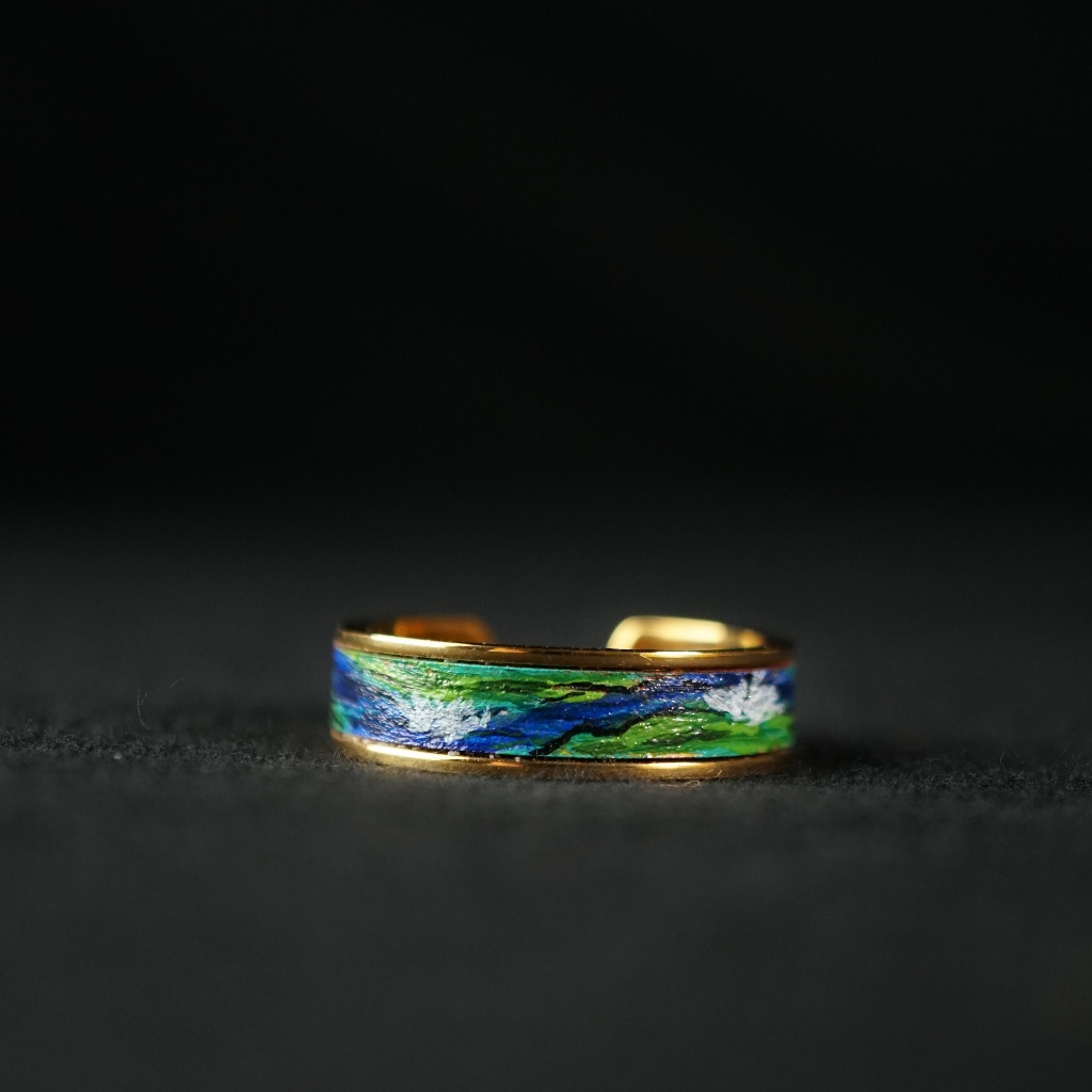 Nhẫn Water Lilies phiên bản Vàng