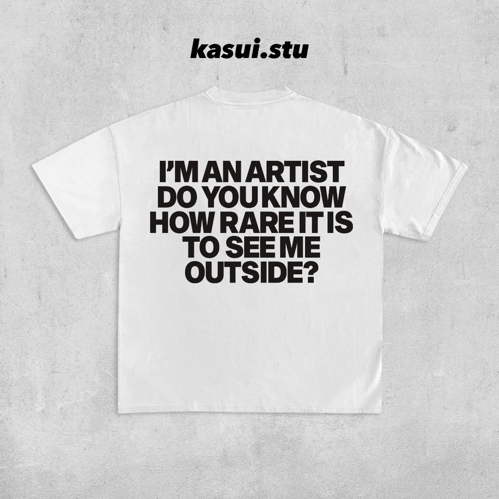 Áo Thun 260GSM I'M AN ARTIST Form Boxy l Boxy Fit