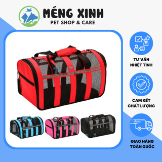 Túi Lưới Vận Chuyển Chó Mèo Túi Vận Chuyển Chó Mèo Dạng Lưới Thoáng Mát - Méng Xinh