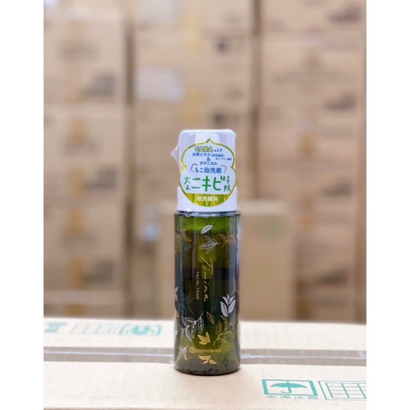 Sữa rửa mặt tạo bọt tinh chất trà xanh Ti-ina 200ml