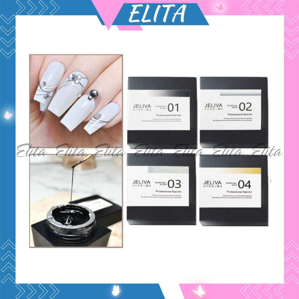 Gel nhện nail Elita siêu dai 8g SM17