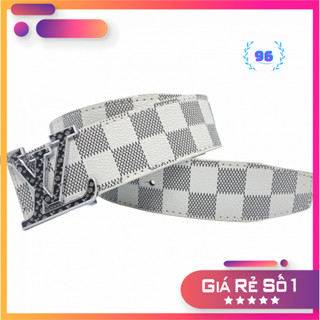 Thắt lưng nam LV, dây lưng nam LV mặt kim loại nguyên khối trẻ trung thời trang, dây nịch da TLLVS08
