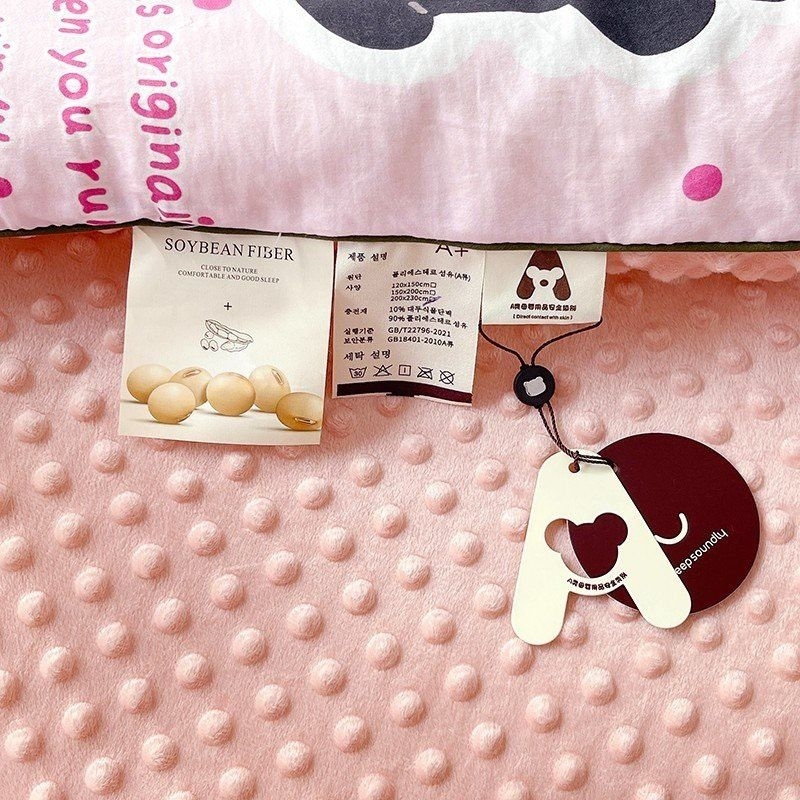 Chăn Đũi Xơ Đậu Nành Mát Xa Mềm Mịn Nhập Khẩu Cao Cấp