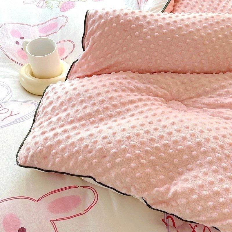 Chăn Đũi Xơ Đậu Nành Mát Xa Mềm Mịn Nhập Khẩu Cao Cấp