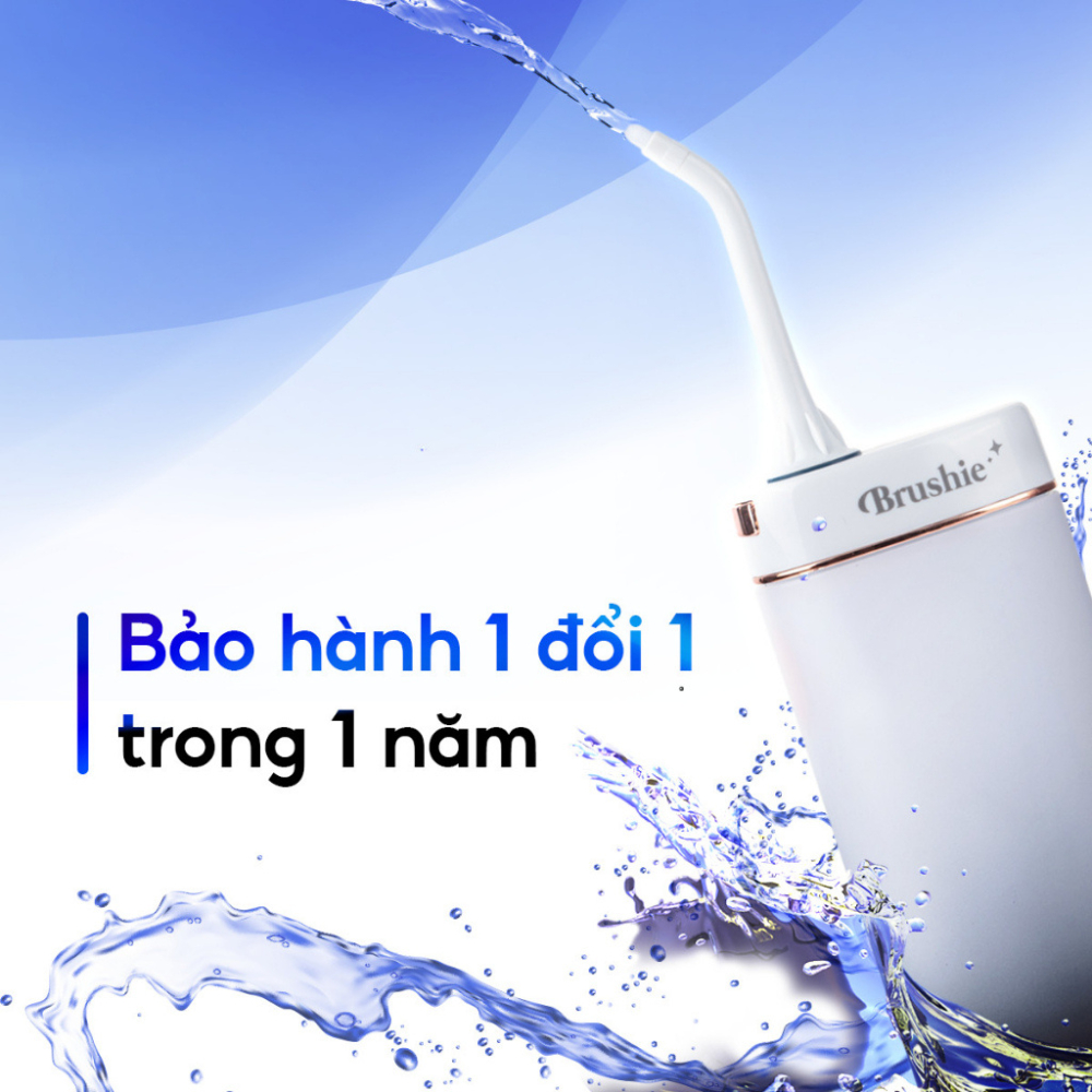 Tăm Nước Brushie Tăm Nước Mini Tiện Lợi Chính Hãng An Toàn Cho Nướu