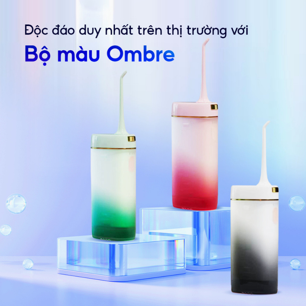 Tăm Nước Brushie Tăm Nước Mini Tiện Lợi Chính Hãng An Toàn Cho Nướu