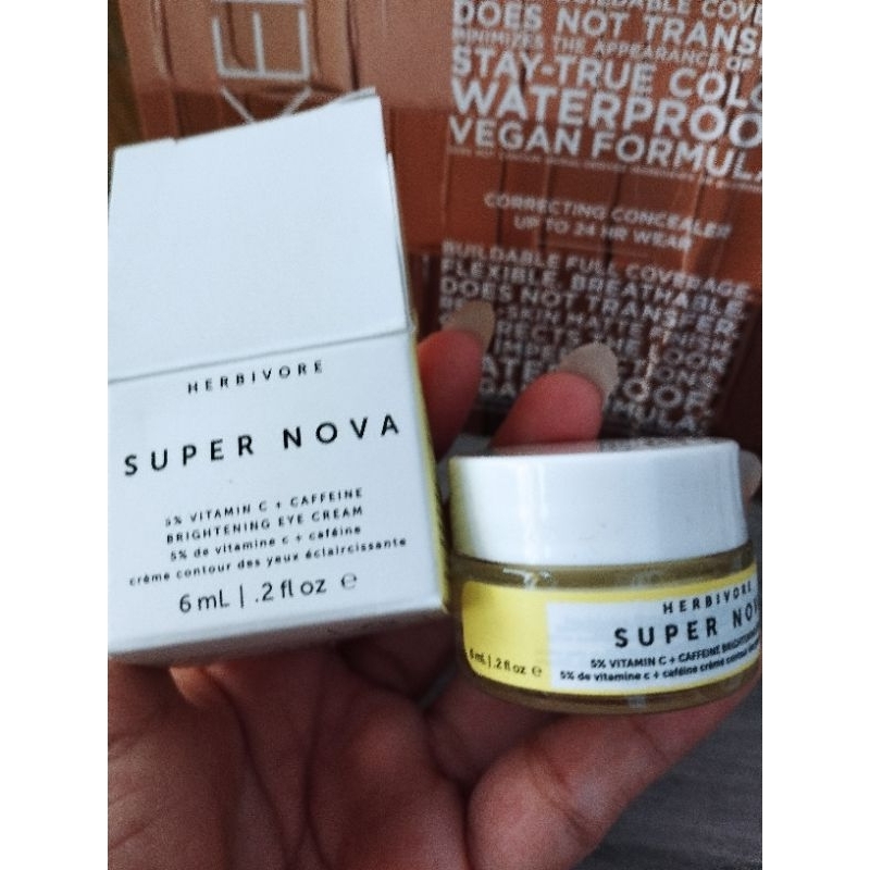 Kem mắt 5%Vitamin C Xóa Thâm Bọng Nhăn Mắt Herbivore Sample 6 ml