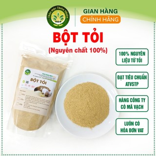 [100 gr] Bột tỏi nguyên chất 100%, gia vị cho nhiều món ăn thơm ngon, đậm đà, hàng công ty, giá tốt, đầy đủ kiểm định