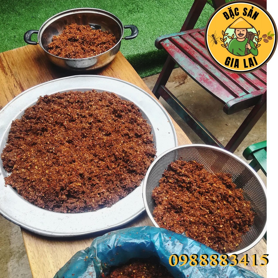 Muối Kiến Vàng JRAI - 70k/hũ 100gr - Đặc Sản Gia Lai