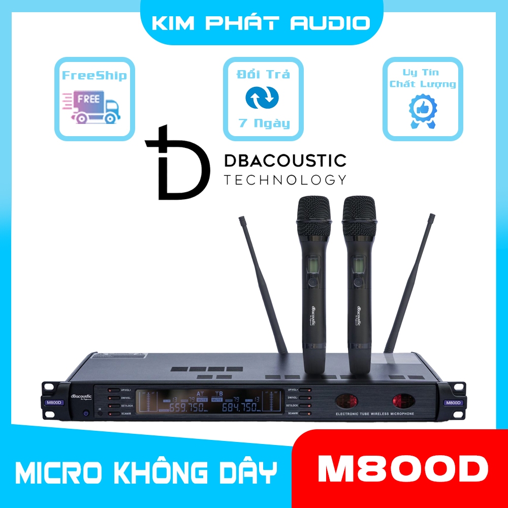 Micro Bóng Đèn dBacoustic M800D