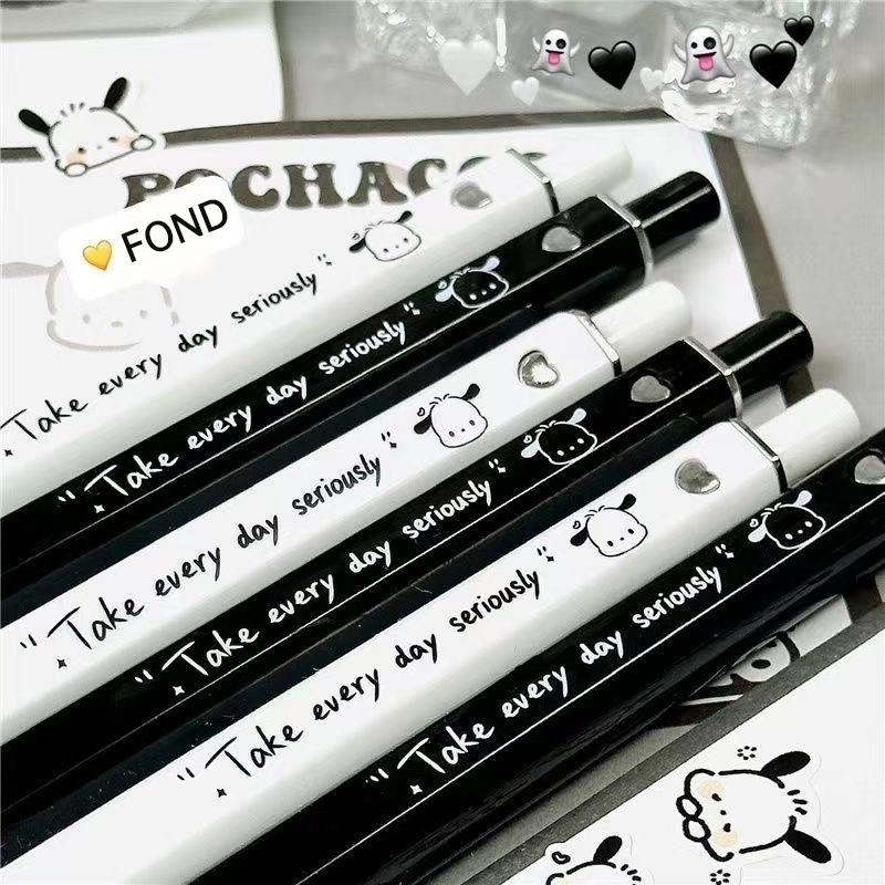 💜Bút Mực Gel Ngòi 0.5mm Hình Chú Cún Hoạt Hình Dễ Thương Cho Học Sinh