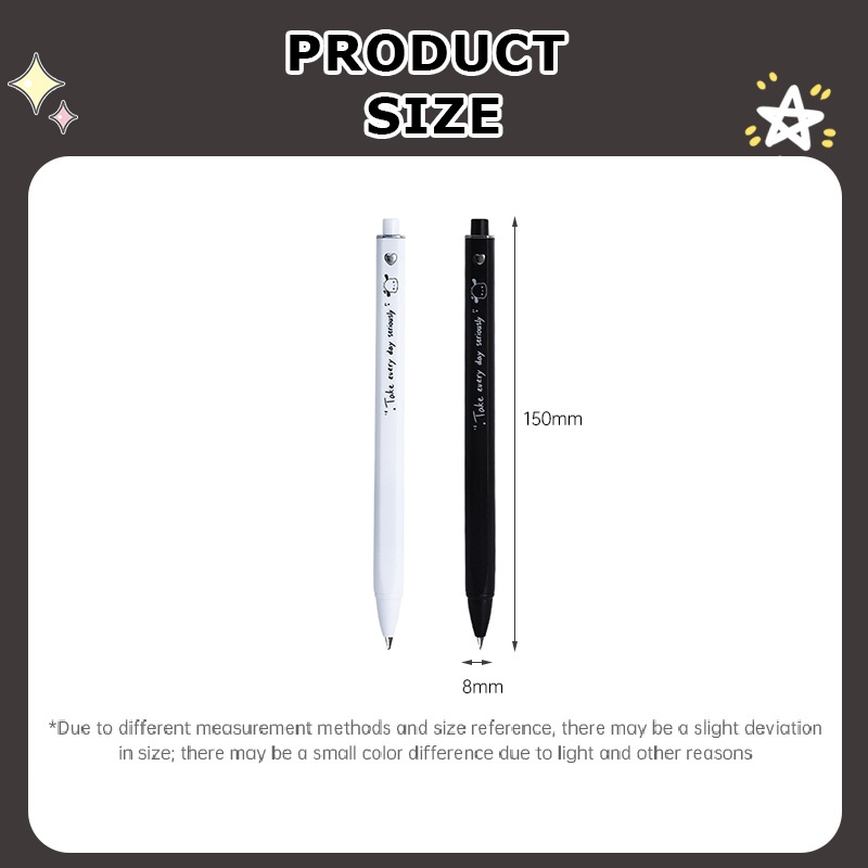 💜Bút Mực Gel Ngòi 0.5mm Hình Chú Cún Hoạt Hình Dễ Thương Cho Học Sinh