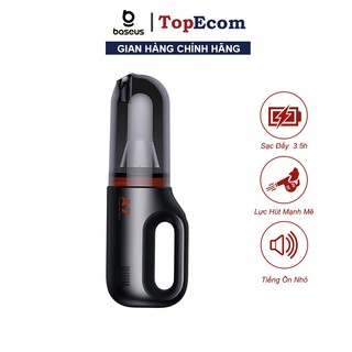 Máy Hút Bụi Cầm Tay Không Dây Trên Ô TÔ Baseus A7 Car Vacuum Lực Hút Mạnh 6000Pa Dung Tích 500ml Sạc 3.5h Dùng 20 Phút