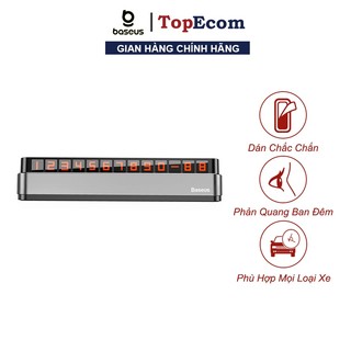 Bảng Ghi Số Điện Thoại - Bảng Số Điện Thoại Đặt Táp Lô Khi Đỗ Xe Có Phản Quang Thiết Kế Sang Trọng Baseus ACNUMB