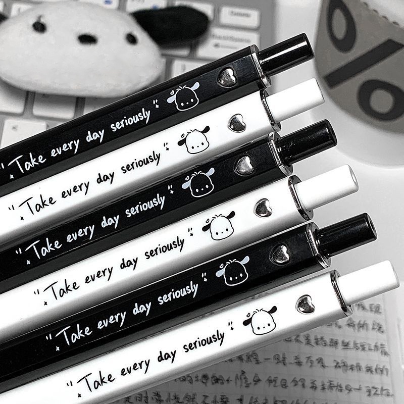 💜Bút Mực Gel Ngòi 0.5mm Hình Chú Cún Hoạt Hình Dễ Thương Cho Học Sinh