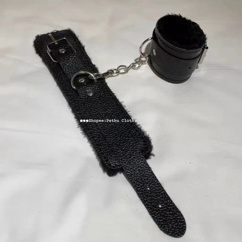 ( Q1,HCM）Phụ kiện cosplay dùng để hóa trang phòng the, chụp ảnh đen + hồng + đỏ--PU