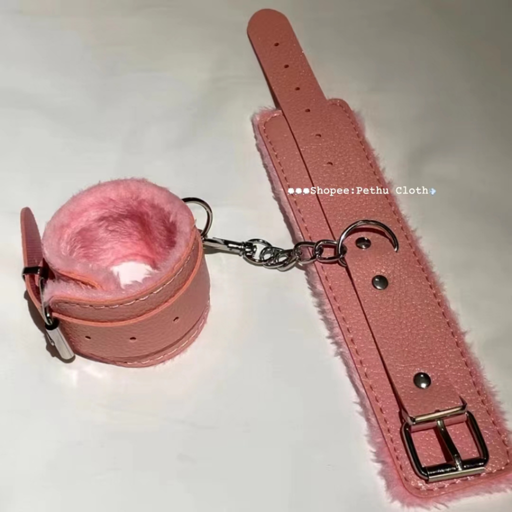 ( Q1,HCM）Phụ kiện cosplay dùng để hóa trang phòng the, chụp ảnh đen + hồng + đỏ--PU