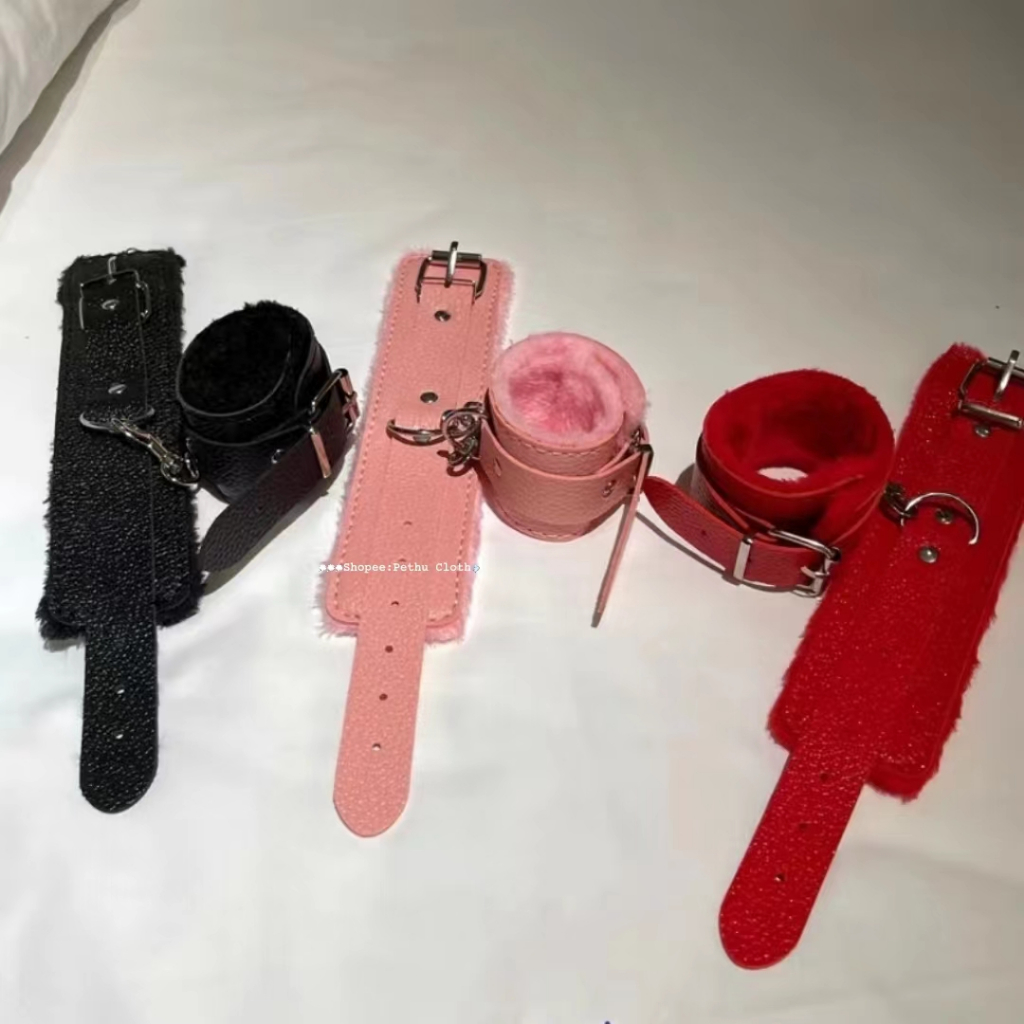 ( Q1,HCM）Phụ kiện cosplay dùng để hóa trang phòng the, chụp ảnh đen + hồng + đỏ--PU