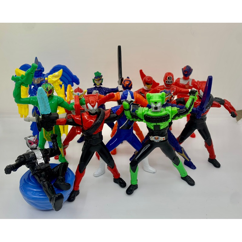 Mô hình Kamen Rider, Super Sentai các loại chính Hãng Bandai, Mcdonalds